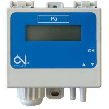 Active pressure & flow sensor with display