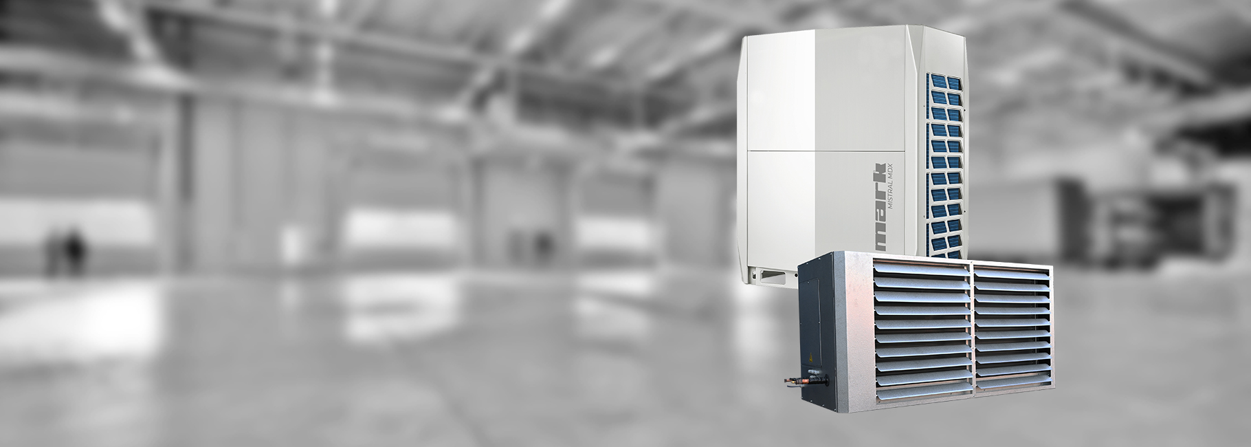 Distriebutiecentrum met het Mark Mistral MDX warmtepomp systeem