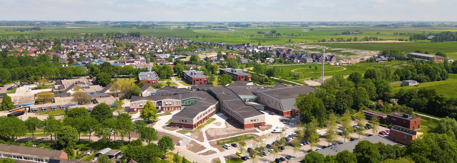 De Tirrel Winsum luchtfoto