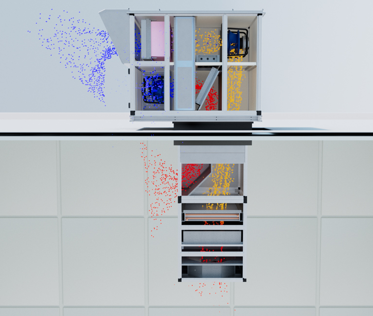 Decentralised ventilation with the VertiFlow
