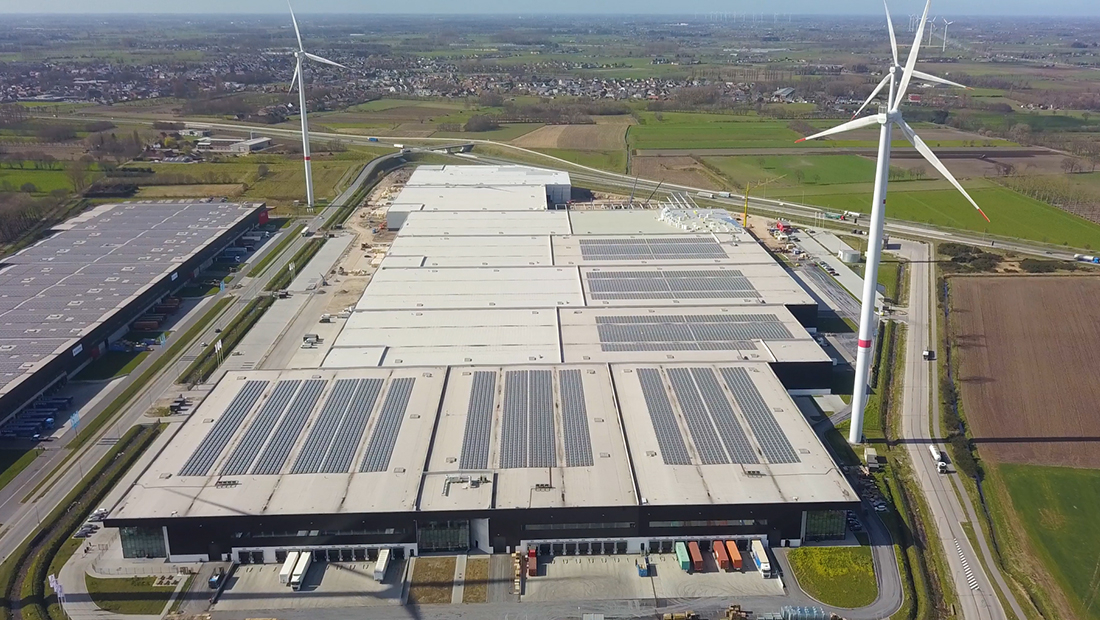 Mark Climate Technology supplied the climate equipment for the Ghent Logistic Campus in Evergem