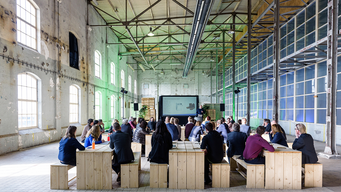 Former sugar factory in Groningen heated by Mark black tube heaters