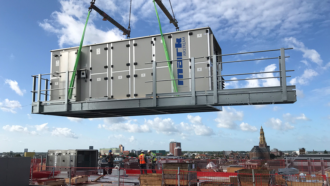 Mark Airstream heat recovery units for The Market Hotel