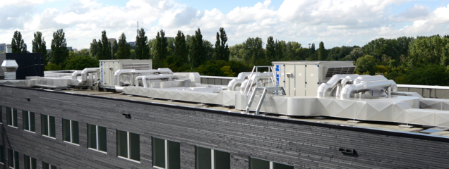 Student complex AmstelHome equipped with 5 heat recovery units from Mark