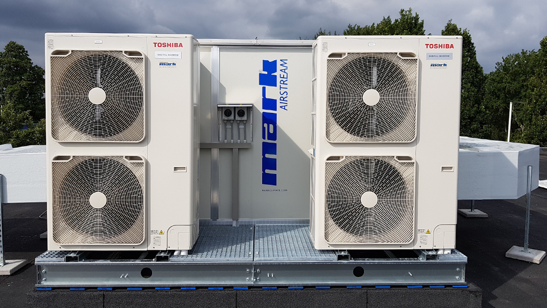 Plug & Play air handling units with integrated heat pump