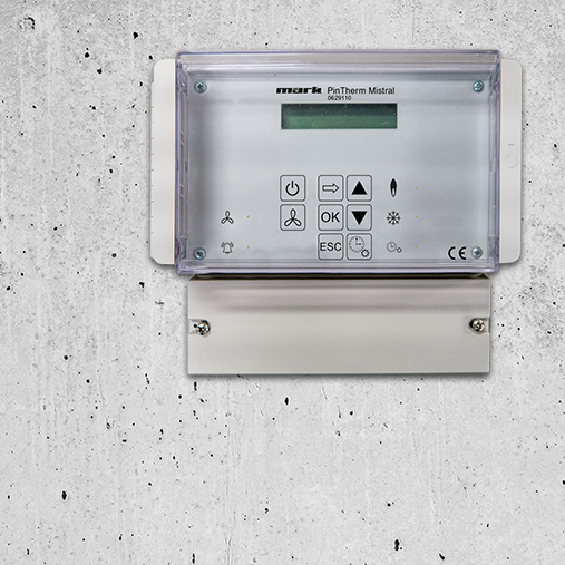 Control: PinTherm Mistral room thermostat
