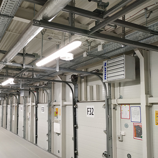 Electric air heating