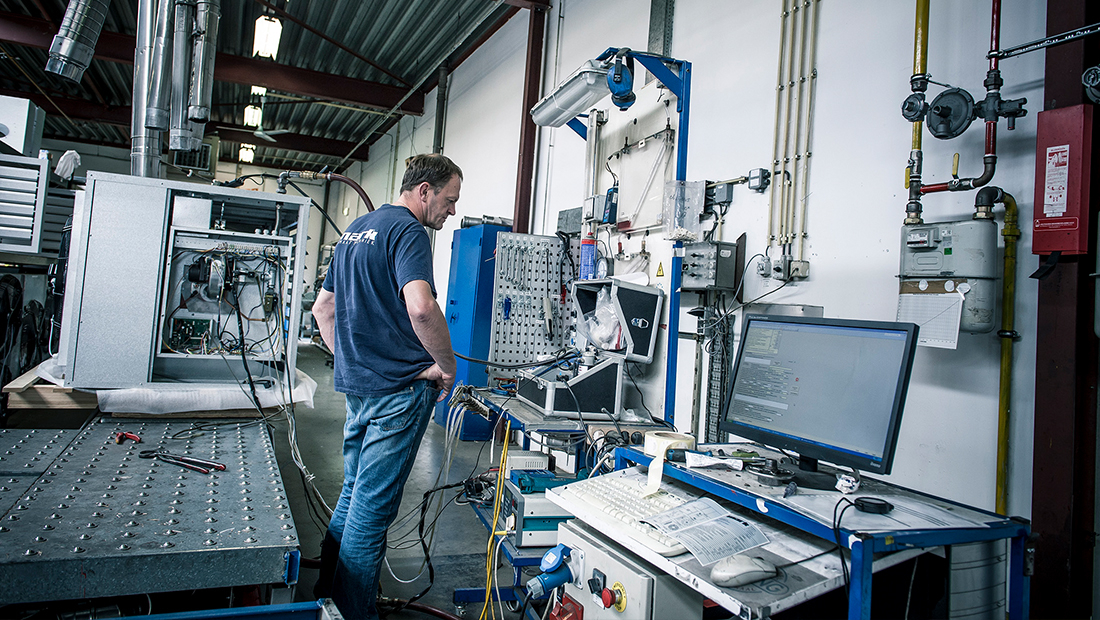 From our factory in Veendam, in the north of the Netherlands, Mark Climate Technology produces a leading range for heating, cooling and ventilating large buildings.