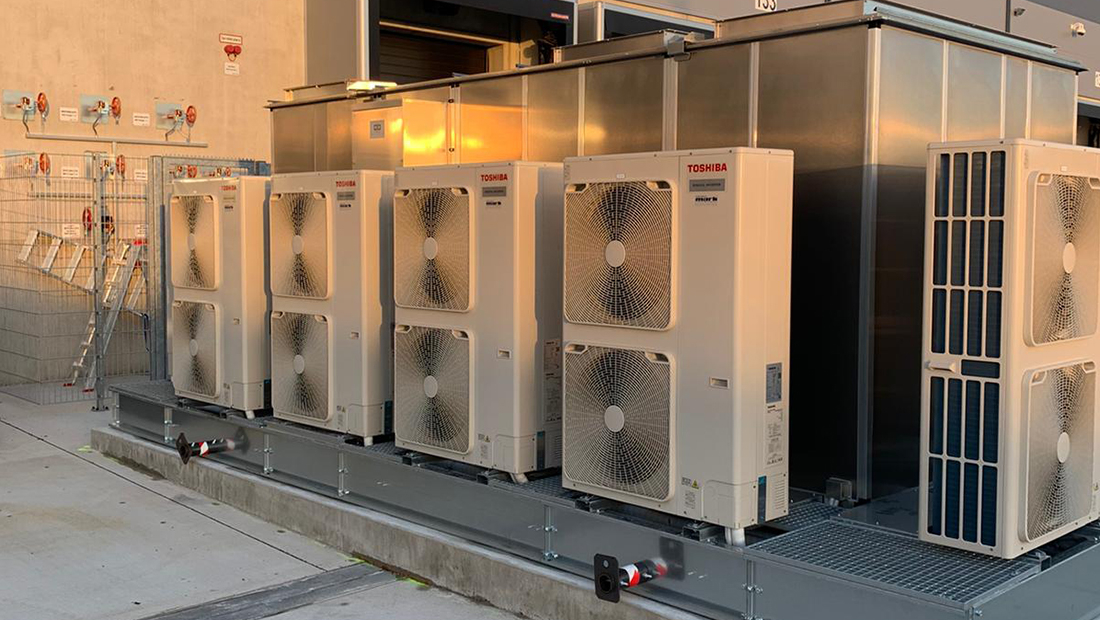 Advantages Mark air handling unit with heat pump are high efficiency and low energy consumption