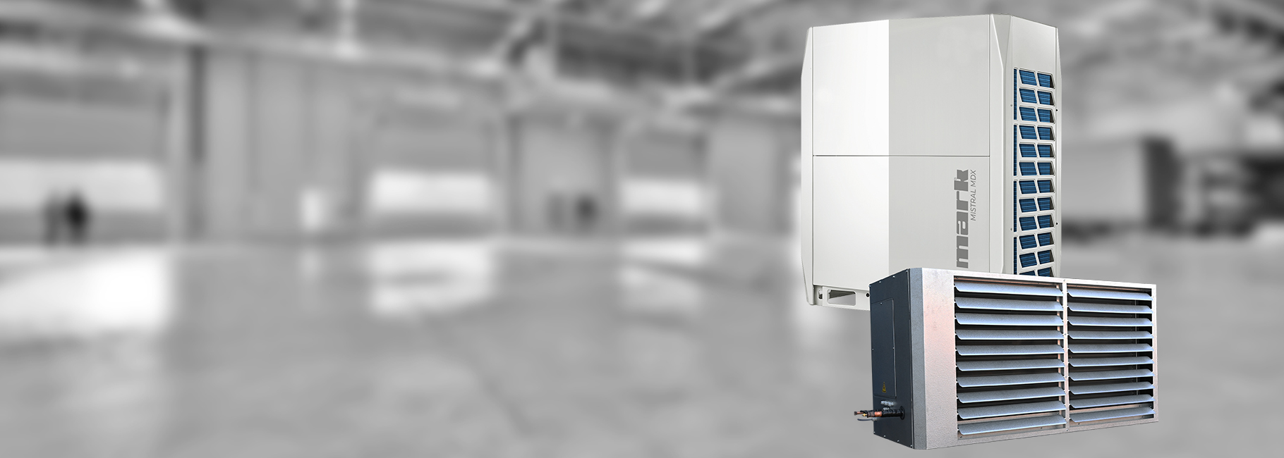 Distribution center with the Mark Mistral MDX heat pump system