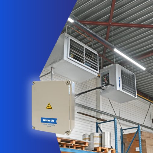 NEW: Hybrid control for air heater in combination with heat pump