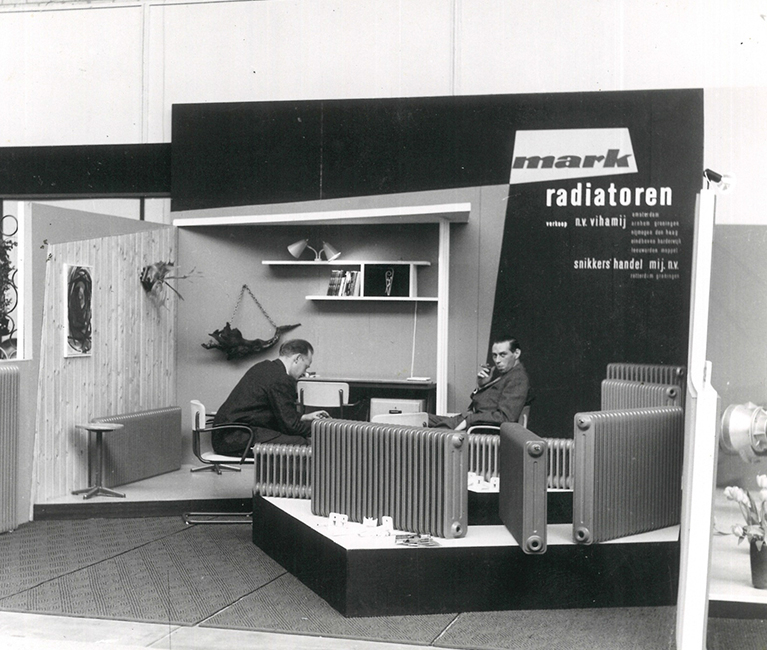 1950: Rippenheizkörper