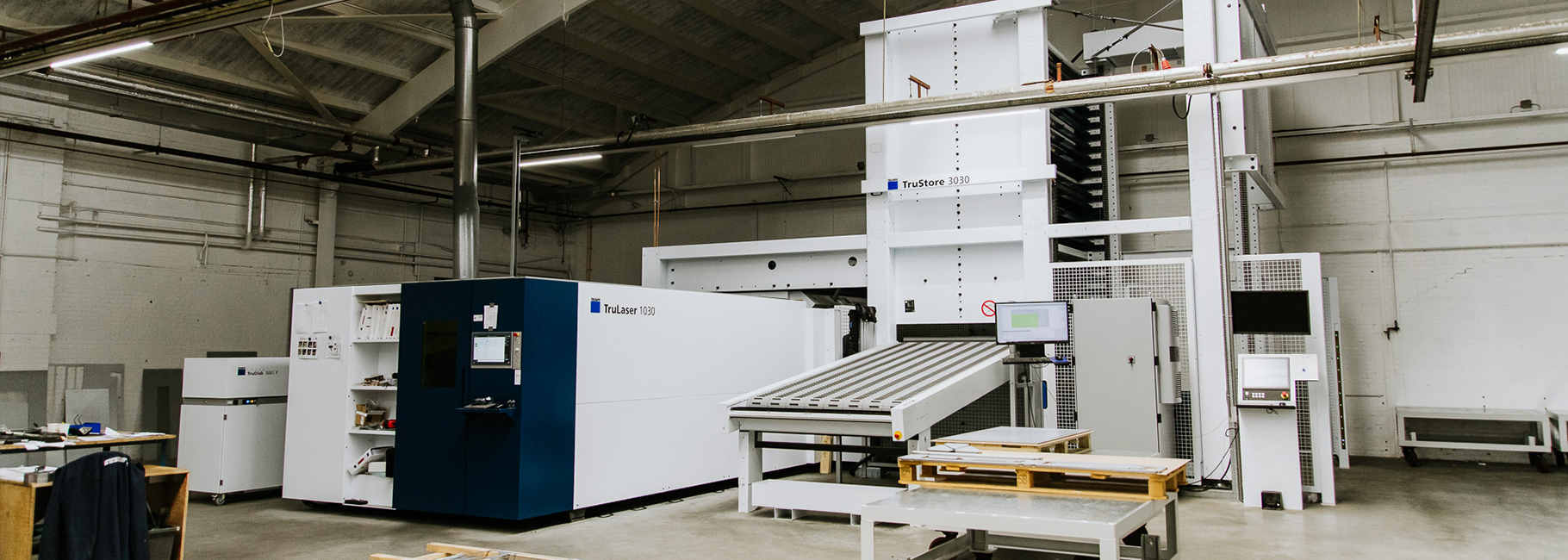 Wycinarka laserowa TruLaser 1030 z Partmasterem