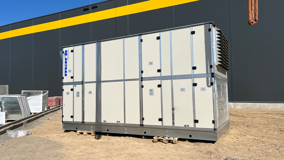 Firma Mark Polska miała zaszczyt dostarczyć do nowo powstałego obiektu 3 centrale wentylacyjno-grzewcze-chłodzące Mark AIRSTREAM CFX