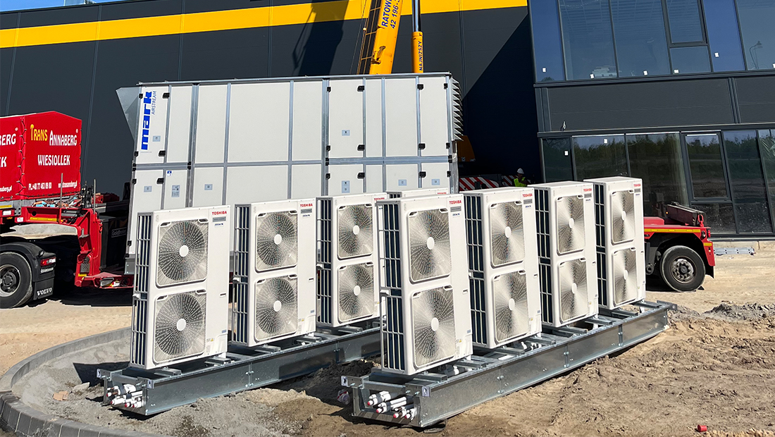 Firma Mark Polska miała zaszczyt dostarczyć do nowo powstałego obiektu 3 centrale wentylacyjno-grzewcze-chłodzące Mark AIRSTREAM CFX