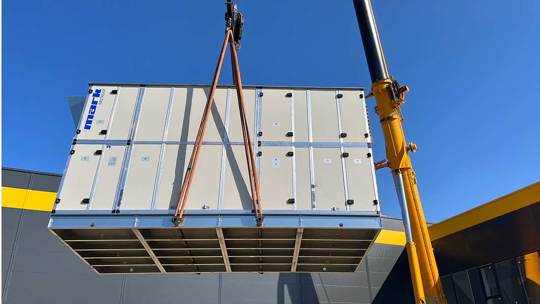 Firma Mark Polska miała zaszczyt dostarczyć do nowo powstałego obiektu 3 centrale wentylacyjno-grzewcze-chłodzące Mark AIRSTREAM CFX