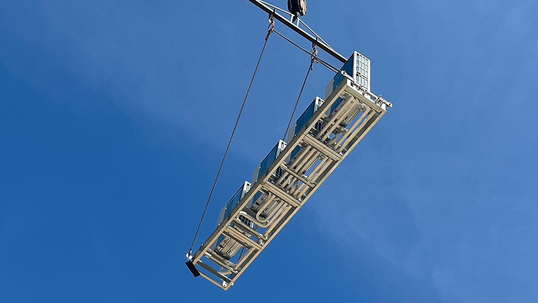 Firma Mark Polska miała zaszczyt dostarczyć do nowo powstałego obiektu 3 centrale wentylacyjno-grzewcze-chłodzące Mark AIRSTREAM CFX